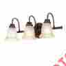Iws-824 Gothic Wall Hand-crafted Sconce Fg-177 3-light Iron