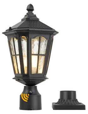 17ftfth Gydz B55v Post Light Outdoor With 3-inch Pier Mount Base Exterior Fix 17ftfth Gydz B55v Post Light Outdoor With 3-inch Pier Mount Base Exterior Fix