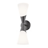H312102-blk Mitzi Parker Wall Sconce In Black 806134884147