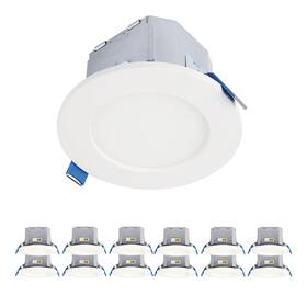 5cct Halo 080083266418 Cjb 4 Inch Canless Recessed Integrated Led Downlight With Attached