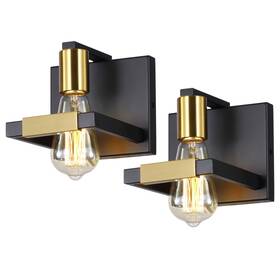 Hamilyeah 743579323131 Black Wall Sconces Industrial Lighting Fixtures Matte