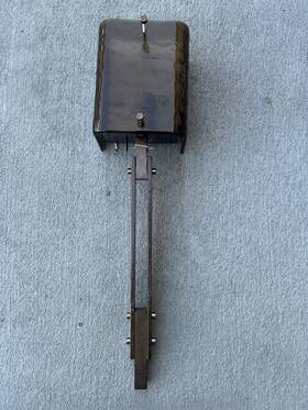 Csb0026-0d-bb-bg-e2 Hammerton Studio Urban Loft Trestle Wall Sconce