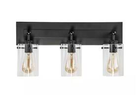 1004335702 Hampton Bay Regan 21 Inch 3-light Espresso Bronze Bathroom Vanity Light