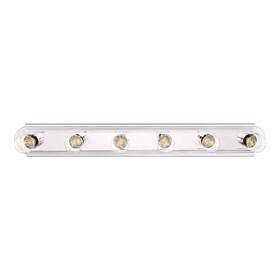 Hampton Bay 850005441694 36 Inch 6-light Chrome Finish Vanity Light
