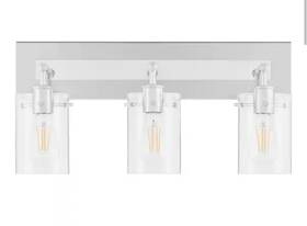 Dshd19574v6 Hampton Bay Regan 21 Inch 3-light Chrome Bathroom Vanity Light 11e