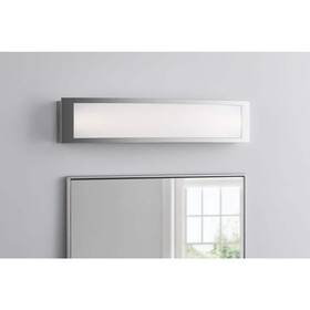 Iqp1301lx-07 Hampton Bay Iqp1301lx-07/cr Woodbury 24.02 Inch Chrome Led Bathroom Vanity Light Bar