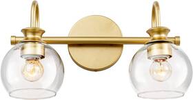 Mba1237-2 Hanass Bathroom Vanity Light Fixtures 15 Inch 2-light Globe Mba1237-2 Hanass Bathroom Vanity Light Fixtures 15 Inch 2-light Globe