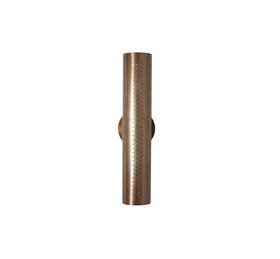 Hmlh-20 Handmadelightinghub Handmade Raw Brass Perforated Wall Sconce - Mid Century Modern Light Fixture