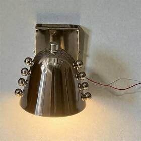 Hmlh-8 Handmadelightinghub Mid Century Bold Design Handmade Brass Wall Sconce Chrome Finish Lighting Fixtur