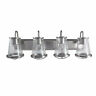 Hb2584-35 Home Decorators Collection Georgina Light Brushed Nickel Modern 046335088849