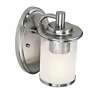 Hb2594-35 Hampton Bay Truitt Brushed Nickel Wall Sconce With 046335070028