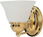 Hd-348 Glomar Nuwa Polished Brass Bath Vanity Light With 0045923603488 Hd-348 Glomar Nuwa Polished Brass Bath Vanity Light With 0045923603488