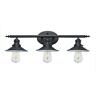 Hd-8003 Bk Hampton Bay Farmhouse Bathroom Vanity Light With 736916708258
