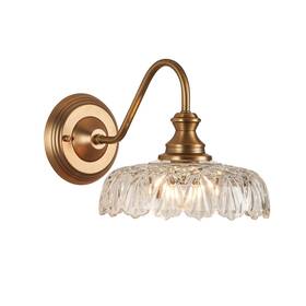 Mj-w0573 Hddfl Vintage Wall Scone Bedside Lamp Matte Brass Bedroom Light Fixtures