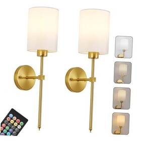 Zm213b Henan Hengyi Lithium Energy Technology Co. Ltd Battery Operated Wall Sconces Set Of Two Wireless Rechargeable Light With