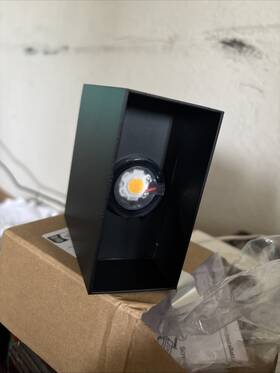 55170200 Hifh Open Box Led Aluminum Waterproof Wall Lamp 6w 3000k