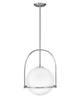 3405bn Hinkley Brushed Nickel Led Pendant From The Somerset Collection