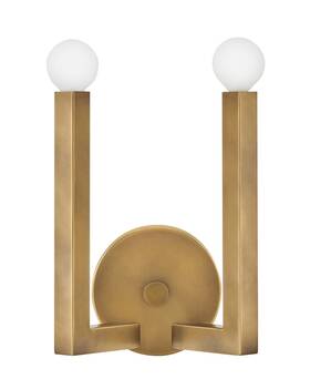 45042hb Hinkley Heritage Brass Led Wall Sconce From The Ezra Collection