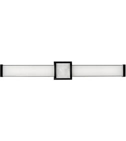 51583bk Hinkley Pietra Led 31 Inch Black Vanity Light Wall