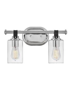 Hinkley 640665528824 Chrome Led Vanity From The Halstead Collection