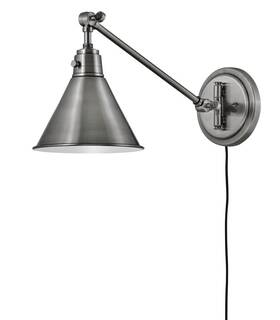 Hinkley Lighting 3690pl Medium Swing Arm Single Light Sconce New In Box
