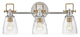 51273pn Hinkley Lighting 51273 Easton 3 Light 24 Inch W Vanity - Nickel