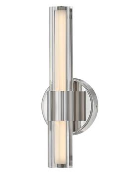 Hinkley Lighting 51310pn 51310 Georgette 14 Inch Tall Led Wall Sconce - Polished Nickel