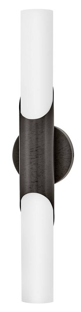 51382tbx Hinkley Lighting 51382 Grace 2 Light 5 Inch W Led Vanity - Black