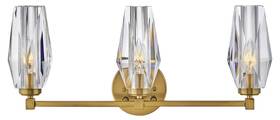 52483hb Hinkley Lighting 52483 Ana 3 Light 24 Inch W Vanity - Brass