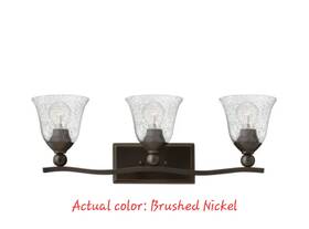 5893bn-cl Hinkley Lighting Bolla 3-light 26 Inch W Bathroom Vanity - Brushed Nickel