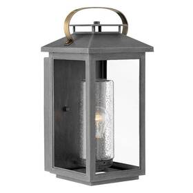 Hinkley Lighting 640665116403 Coastal Elements Atwater Led 18 Inch Ash Bronze Sconce 1164ah