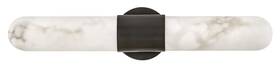 Hinkley Lighting 640665525175 52512-led Ibiza 2 Light 24 Inch W Led Bath Bar - Black