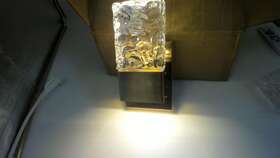 Dck002 Hitoo Gold Battery Operated Wall Sconces Set Of 2 Rechargeable Lights