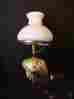 Ho169 Wall Lamp Made In Italy Italian Ceramic With Shade Sconce Light