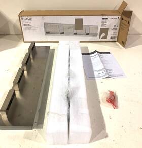1006354999 Home Decorators Collection Alberson 4-light Brushed Nickel Led Vanity Light Bar Read