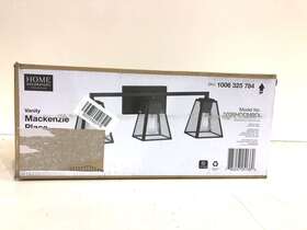1029hdcmbdi Home Decorators Collection Mackenzie 24 Inch 3-light Matte Black Bath Vanity Light