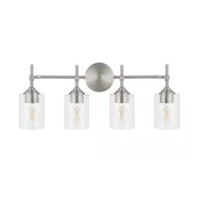 39343-hbo Home Decorators Collection Bathroom Vanity Light - Brushed Nickel