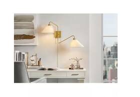 Hd-2726-agb Home Decorators Collection Eppinger 6 Inch 2-light Aged Brass Wall Sconce