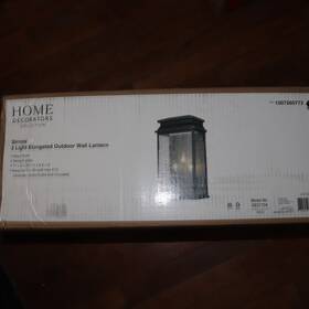 Kb37704 Home Decorators Collection 3-light Outdoor Wall Light Fixture 20 Inch