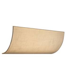 Vs0720swh Homeconcept Moderne Vanity Light Cover Conversion Kit 20 Inch W White Textured Fabric Shade