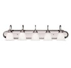 1079-5sn House Lighting Nickel Savoy Satin Bathroom Light
