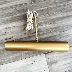 House Of Troy 753174006254 14 Inch Picture Painting Light Brushed Antique Brass Gold Tested Read