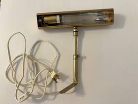 Bc-41 House Of Troy Contemporary 9 Inch Brass Picture Light Lamp Works Wall Mount
