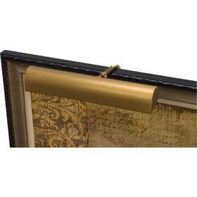 T14-76 House Of Troy Classic Traditional Picture Light Weathered Brass