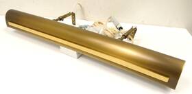 Ts24-ab House Of Troy Ts24-ab/pb 24 Inch Traditional Picture Light Ant Brass With Pb Accent Bar