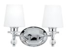 Hs8602c Fixture 10 " 8 Chrm 15 Quoizel Plsh Bath 2l