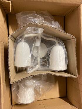 5003-r-wp Hudson Valley Lighting Vine 3-light 14 Inch Wall Sconce - White Plaster