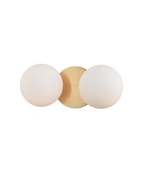 9082-agb Hudson Valley Lighting Baird 2 Light Bath Vanity - 11 Inches Wide By