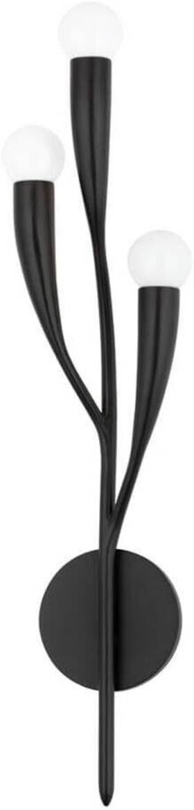 9603-ai Hudson Valley Lighting Labra 24 1/2 Inch High Aged Iron 3-light Wall
