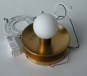 9801-agb Hudson Valley Lighting Julien 1-light Led Bath Bracket - 4.75 Inches